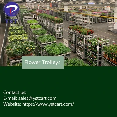 مزایای استفاده از چرخ دستی های گل در حراج گل