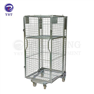 چرخ دستی قفس فلزی